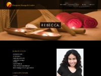 Rebecca - Therapeutic Massage In London | #1 mobile massage service in