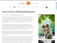 How to choose a Wedding Photographer | Tierney Photography