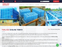 Fanless Cooling Tower | Cooling Tower Fills | Tower Tech