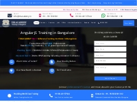  AngularJS Training in Bangalore | Best Angular JS Course in Bangalore