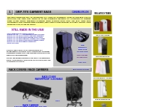 Canvas Garment Bags - Salesman Sample Carrier - Wardrobe Supply - Grip