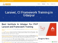 PHP Laravel Training in Udaipur | PHP Codeigniter Training in Udaipur 