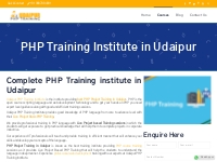 Php Training in Udaipur | PHP Summer Training in Udaipur
