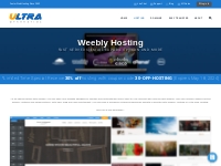 Weebly Hosting : Ultra Web Hosting