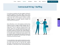 Contractual Hiring / Staffing - Upman