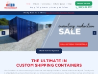 High-Quality   Custom Shipping Containers | USA-Containers LLC