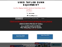 Used Taylor Dunn | Used taylor Dunn Equipment | Fontana