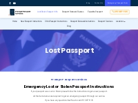 Lost passport expedited service | Emergency lost passport  Prompt Pas
