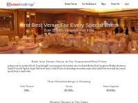 Banquet Halls, Wedding Venues, Resorts and Farmhouses in India - Event
