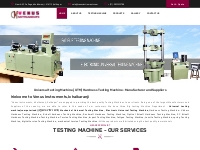 Universal testing machine Manufacturer: UTM-Suppliers