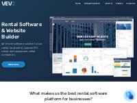 VEVS: Rental Software   Website Builder