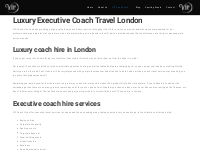 Luxury Coach Hire | London Coach Hire | VIP Coach Hire