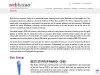 Awards   Home   Best Web Design Company Bangalore | Webbazaar