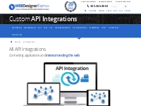 All API Integrations - Miami API Integrations - Web Development