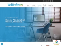 ADA Compliant Website | Website Accessibility | WebDrafter