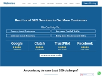Webiance Local SEO Services - Get More Leads and Customers
