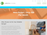 Website Design - Only £30 Per Month