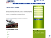 Cash For Cars In Perth - We Pay Best Cash Rates For Vehicles