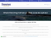 Whale Watching Hermanus - Best close encounters - South Africa