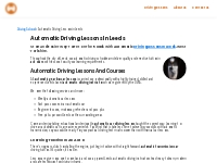 Automatic Driving Lessons | Leeds