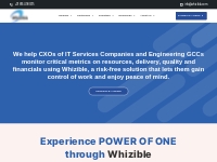 Whizible PSA | Integrated Project Services Automation Tool