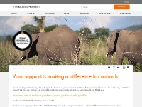 Your support is making a difference for animals | World Animal Protect