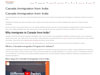 Canada Immigration from India 2023: A Complete Guide to Migrate Canada