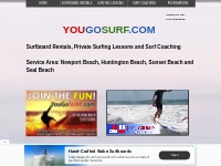 Surfboard Rentals and Surfing Lessons | Newport Beach | Huntington Bea