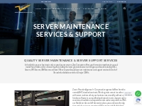 Server Maintenance Services   Support - Zaco | IT Solved