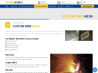 Custom wire mesh - ZBWire Works Welded MeshZBWire Works Welded Mesh