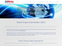 Search Engine Optimisation (SEO) - ZAWebs